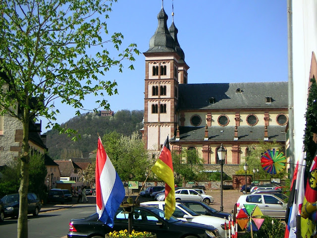 Seegarten, Amorbach Abteikirche Schloss Bayern Odenwald