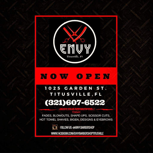 Barber Shop «ENVY BARBERSHOP», reviews and photos, 1025 Garden St, Titusville, FL 32796, USA