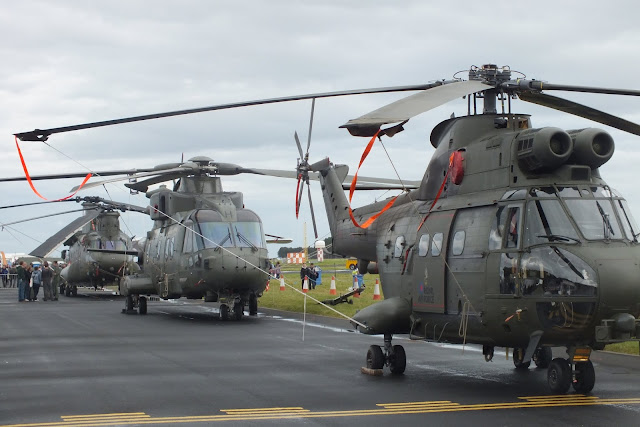 Helicopters at Leuchars Airshow