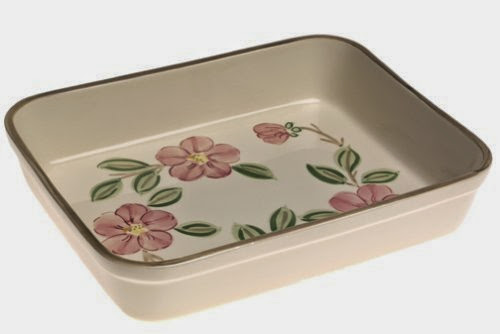  Franciscan Desert Rose Dinnerware/Cookware 13 1/2x10 1/2-Inch Lasagna Dish