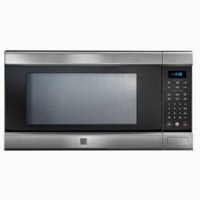  Kenmore 79153 Elite Stainless Steel 1.5 cu. ft. Countertop Microwave w/ TrueCookPlus Technology