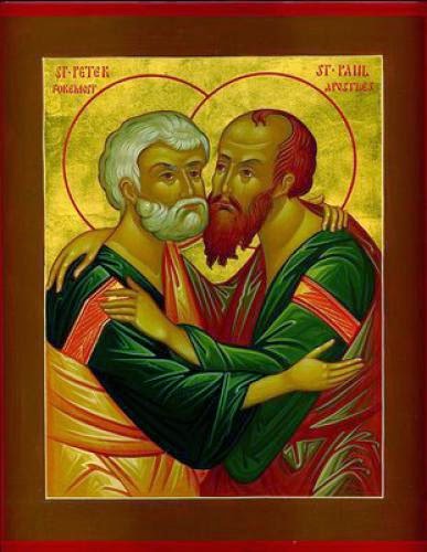 The Holy Glorious And All Praised Leader Of The Apostles Peter And Paul