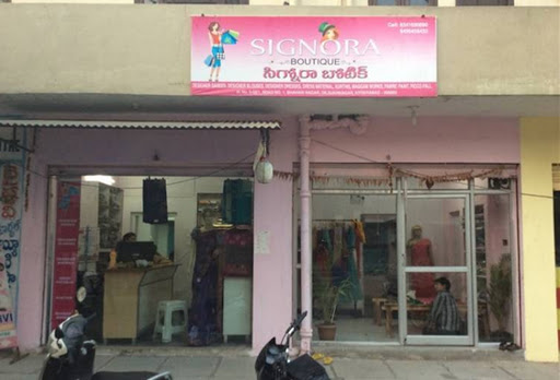 Signora Boutique, S.No 6-68/1, Near Bus Depo, Road No 1,, Bhavani Nagar Road, Krishna Nagar, Dilsukhnagar, Hyderabad, Telangana 500060, India, Boutique, state TS