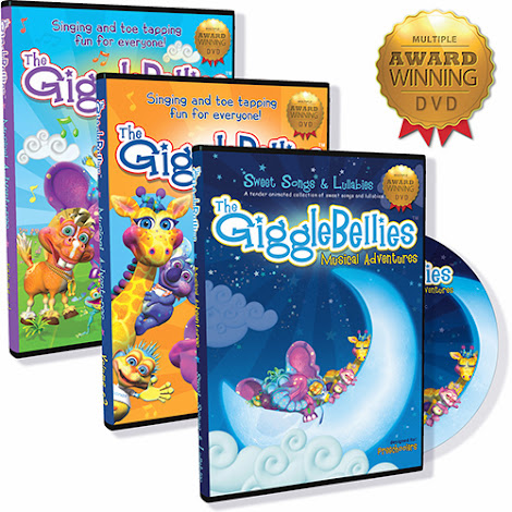 The GiggleBellies Triple DVD Pack