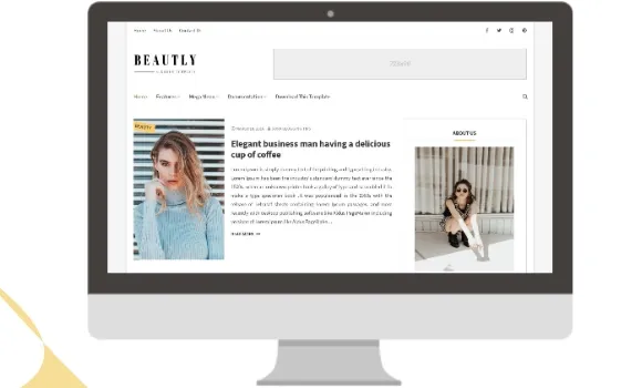 Beautly Blogger Template