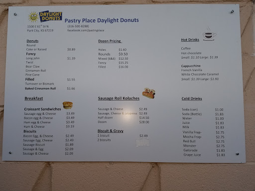 Donut Shop «Daylight Donuts», reviews and photos, 1500 East 61st St N, Park City, KS 67219, USA