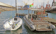 J/70 one-design speedster sailboat- sailing in Togo