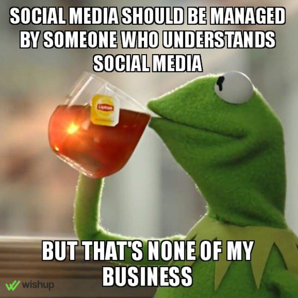 social media marketing - meme