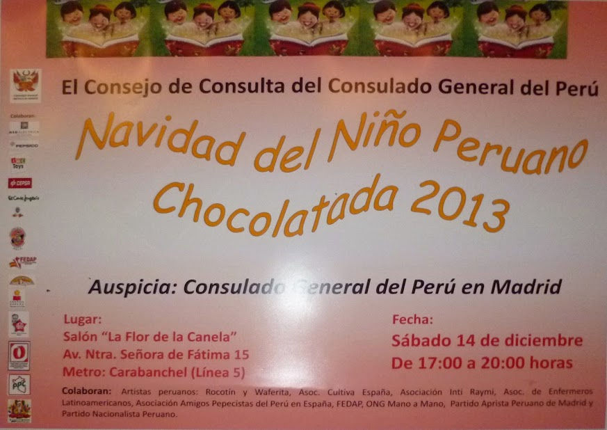 navidad del niño peruano -chocolatada 2013