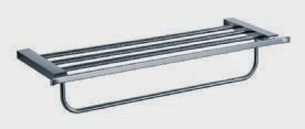 Fluid Towel Holder F-A14042 Polished Chrome