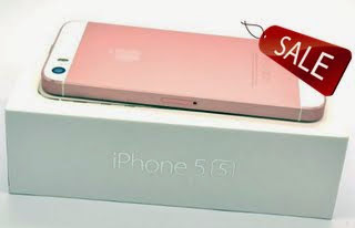 Apple Iphone 5s - 32 gb /Pink and White/ Verizon - Factory Unlocked/ International