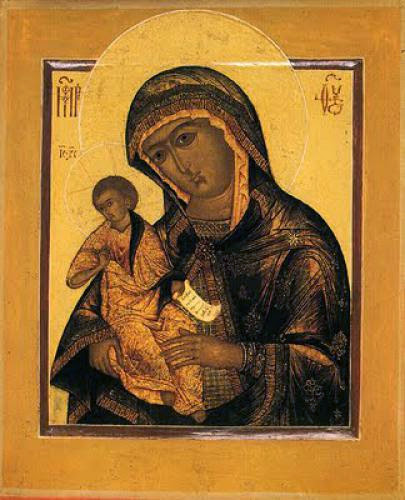 Icon Of The Mother Of God It Is Truly Meet