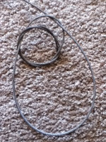 Completed Hoffman Snare Knot Snare lock made using the Hoffman Knot