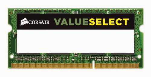  Corsair 4GB (1x4GB) 1600MHz PC3-12800 204-Pin DDR3 SODIMM Laptop Memory (CMSO4GX3M1C1600C11)