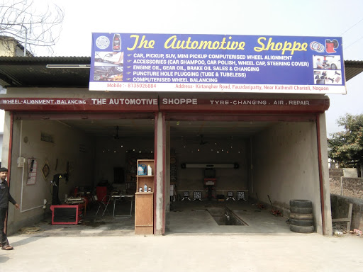 The Automotive Shoppe, Kirtanghar Road,near Kath Mill Chariali, Fauzdaripatty, Nagaon, Assam 782001, India, Wheel_Alignment_Service, state AS