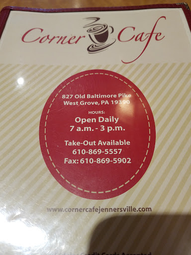 American Restaurant «Corner Cafe», reviews and photos, 827 W Baltimore Pike, West Grove, PA 19390, USA