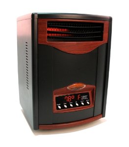  Matte Black Comfort Furnace Heater UV