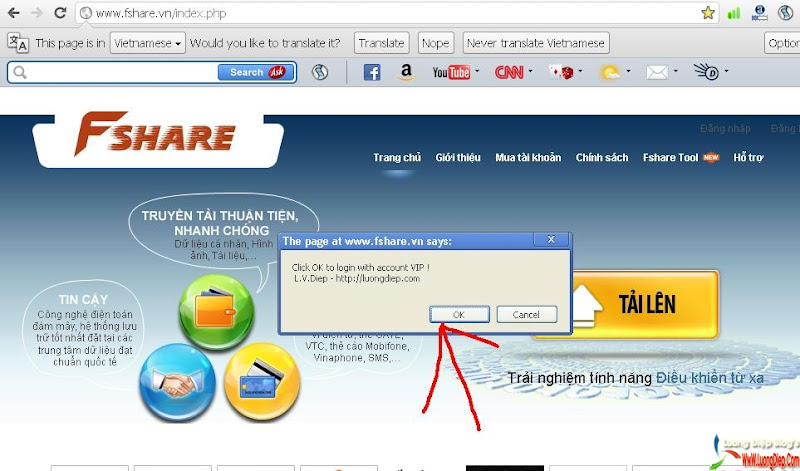 Nhấn vào ảnh để phóng to Highslide JS