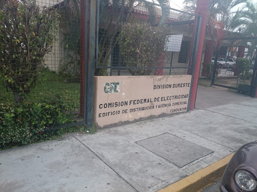 CFE (Comisión Federal de Electricidad), Av Fidencia Fernández Sastre, Adolfo Ruiz Cortinez, Centro, 86690 Cunduacán, Tab., México, Compañía eléctrica | TAB
