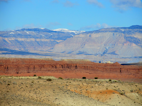 Red Ledges, Hunter Power Plant, and Wasatch Plateau