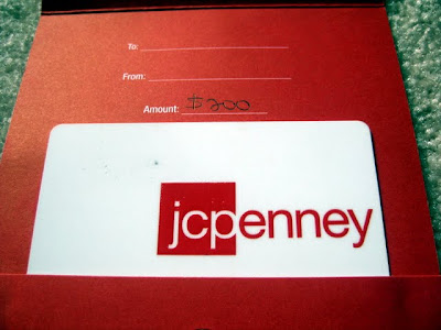 $200 JCPenney Gift Card - Photo by Michelle Judd of Taste As You Go