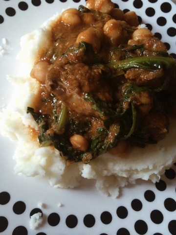 lamb chickpea spinach curry recipe