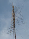 144 MHz antennas, 3x 16x 5L NE, NW, SW, 4x 5L SE, 2x FO12 rotatable @ 200'