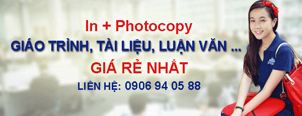 Photocopy giá rẻ nhất Tp.HCM