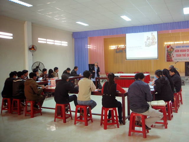 Khóa học truyền thông tại hạt Quảng Ngãi
