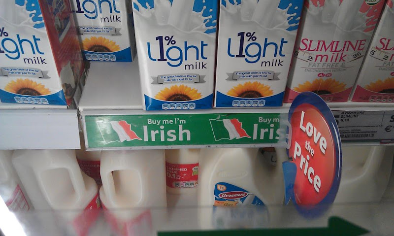 愛爾蘭產的鮮奶~!