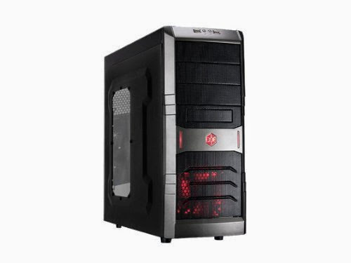  Silverstone Tek ATX, Micro-ATX Computer Mid Tower Case Black, (RL01B-W-USB 3.0)