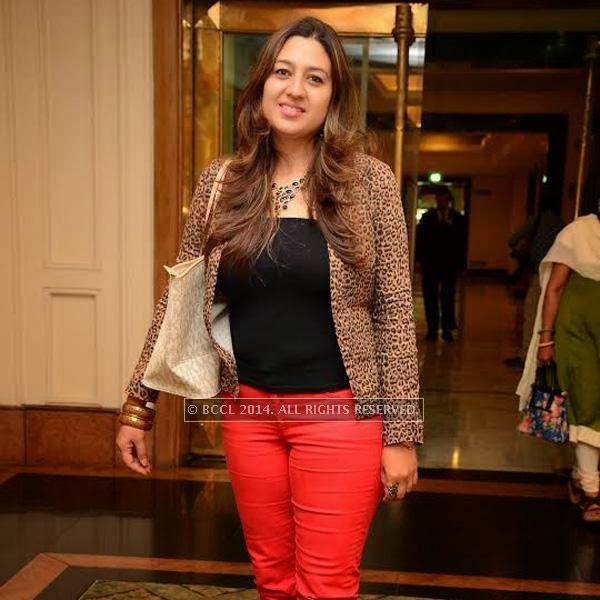 Rumy Azad during a talent hunt event, held in Hyderabad