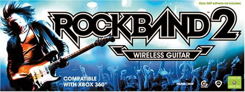  Xbox 360 Rock Band 2 Standalone Guitar