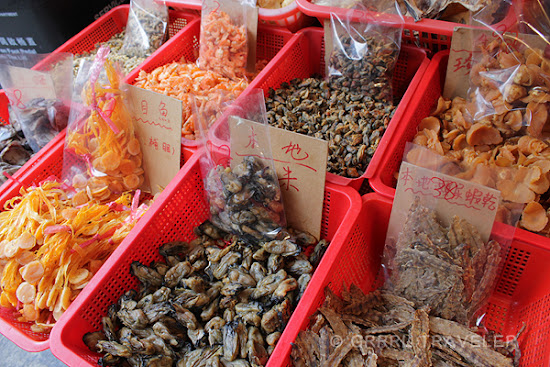 dried seafood, fishing village seafood restaurants, hong kong dried seafood