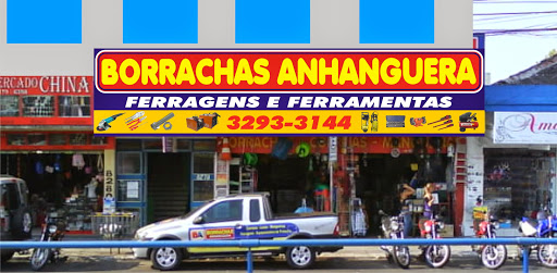 Borrachas Anhanguera Ferragens e Ferramantas, Av. Anhanguera, 8276 - St. Campinas, Goiânia - GO, 74503-100, Brasil, Loja_de_ferragens, estado Goiás