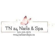 TN 24 Nails & Spa logo