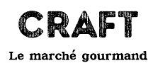 CRAFT Le marché gourmand logo