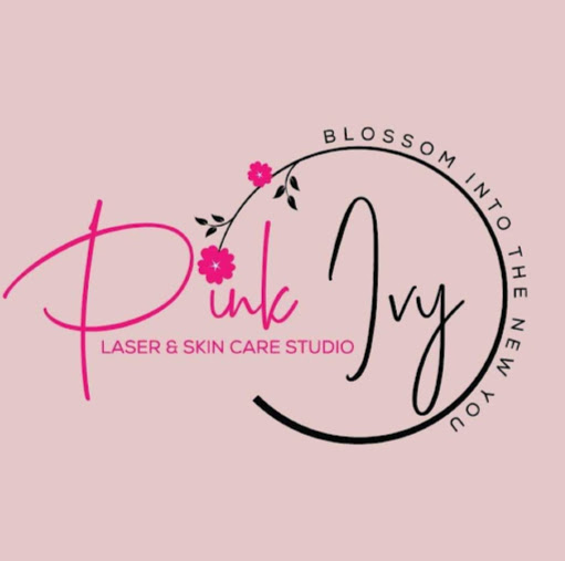 Pink ivy Laser & skin care studio logo