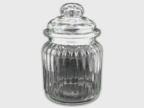  Bulk Pack of 24 - Glass jar display (Each) By Bulk Buys