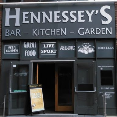 Hennessey's Bar logo