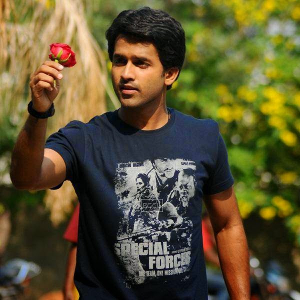 Ajay in a still from Telugu movie Gallo Telinattunde. (Pic: Viral Bhayani)