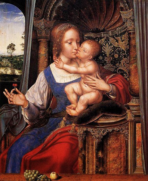 Quentin Massys - The Virgin and Child