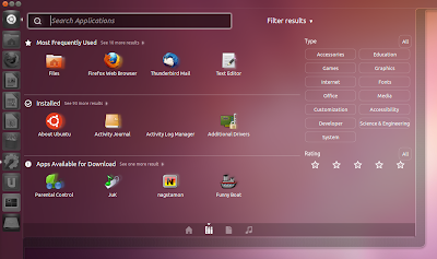 Ubuntu Oneiric Ocelot screenshots