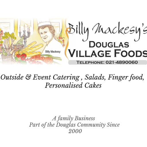Billy Mackesy's Douglas Village Foods logo