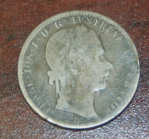 Austrian-1859-Quarter-Florin-Value?
