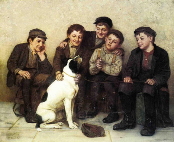 John George Brown - In Good Hands