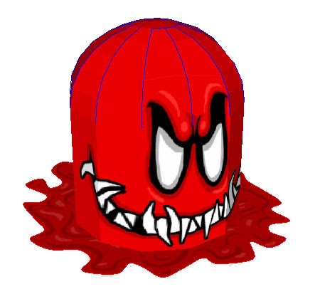 red slime monster