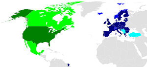 Grafik: Politische Landkarten der beteiligten Länder.