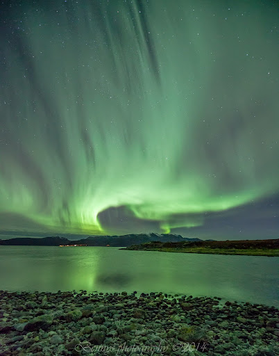 The Magic Green Light in Arctic Norway. Photographer Benny Høynes