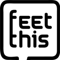 Feet This - Gekleurde sokken logo